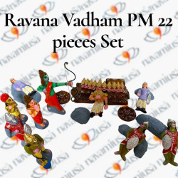Ravana Yuddham / Ravan Yutham - Paper Mache Set