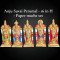 Anju Suvai/ 5 Suvai Perumal – 16 Inches – Paper Mache Set