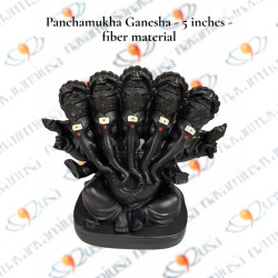 Panchamukha Ganesha - 5 inches - Fiber