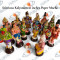Srinivasa Kalyanam - 10 inches premium Paper Mache Set