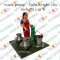 Water Pump - Village Scenes - Light Weight Clay - 5 inches