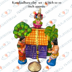Kanakadhara Set - Clay - 6 to 10 inches