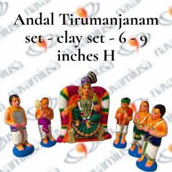 Andal Thirumanjanam Set – Clay