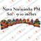 Nava Narasimha Set – 9 to 10 inches – Paper Mache