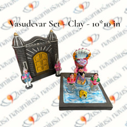 Vasudevar Set - Clay - 10 * 10 in