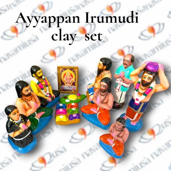 Ayyappan Irumudi Clay Set