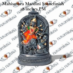 Mahisasuramardini Stone Finish