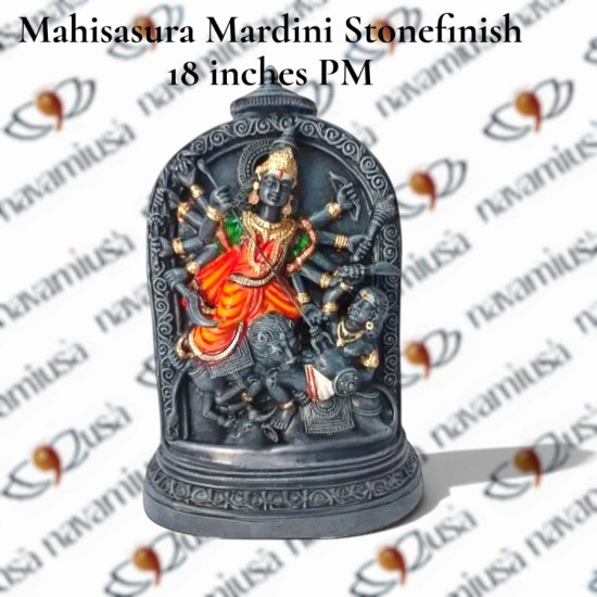 Mahisasuramardini Stone Finish