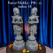 Paavai Vilakku – 25 inches – Paper Mache (Stone Finish)