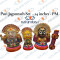 Puri Jagannath Set - 14 inches - PM
