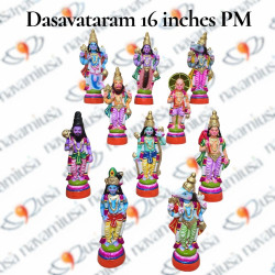 Dasavataram Set – 16 Inches – Paper Mache