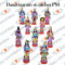 Dasavataram Set – 16 Inches – Paper Mache