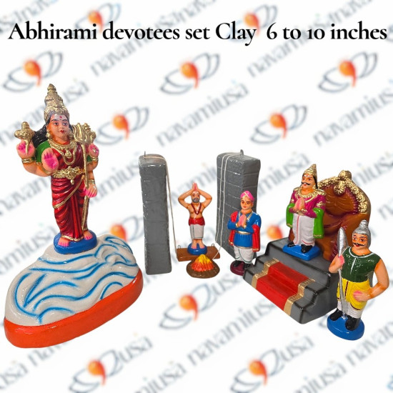 Abhirami Devotees - Abhirami Bhattar Set – Clay