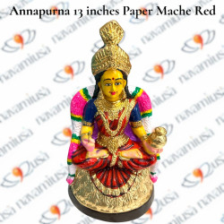 Annapurna/Annapoorni Devi  - 13 inches Available in Two Colors