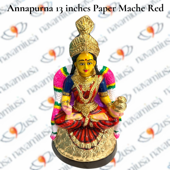 Annapurna/Annapoorni Devi  - 13 inches Available in Two Colors