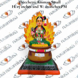 Theechetti Amman Small  H_ 15 inches and W_ 10 inches PM