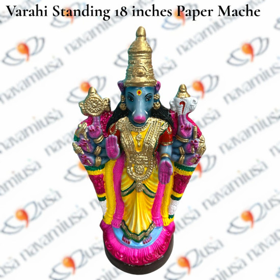 Varahi Standing 18 inches Paper Mache
