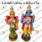 Lakshmi Vishnu Set – 12 Inches – Clay