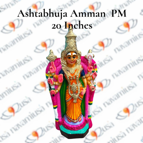 Ashtabhuja Devi - 21 inches - 2 colors