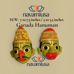 Garuda–Hanuman Wall Mask Set