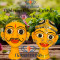 Tabletop Cheriyal Masks – 10 Inches