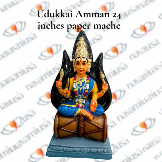 Udukkai Amman – 24 Inches – Paper Mache