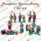 Pandavar Maruvesham – Clay Set