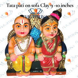 Tata Pati on Sofa - Clay set