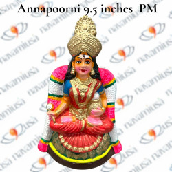 Annapoorni 9.5 inches  PaperMache