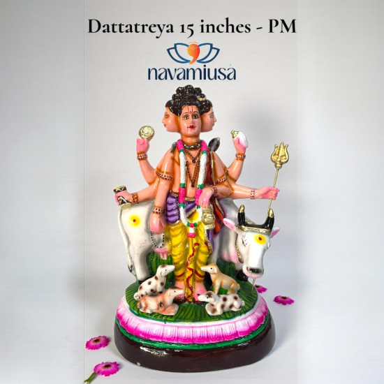 Dattatreya - paper mache - Guru