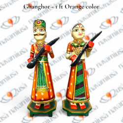 Ghanghor Set - 1 ft Two colors