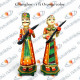 Ghanghor Set - 1 ft Two colors