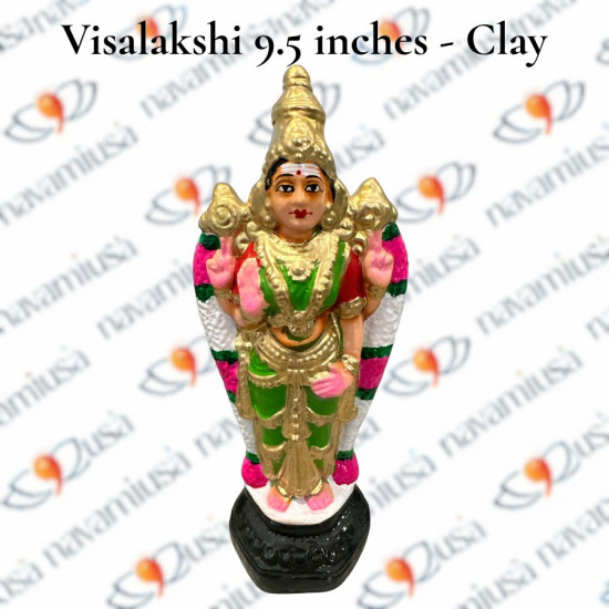 Visalakshi 9.5 inches - Clay