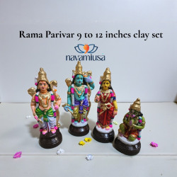 Rama Parivar clay set