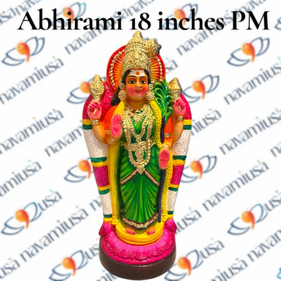Abhirami – 18 Inches – Paper Mache