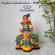 Andal with Krishna – 21 Inches - available in 2 colors