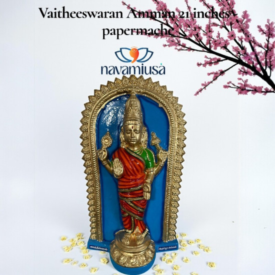 Vaitheeswaran Amman 21 inches papermache