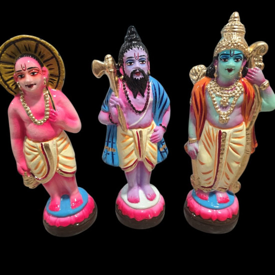 Dasavataram Set – 9 Inches – Clay