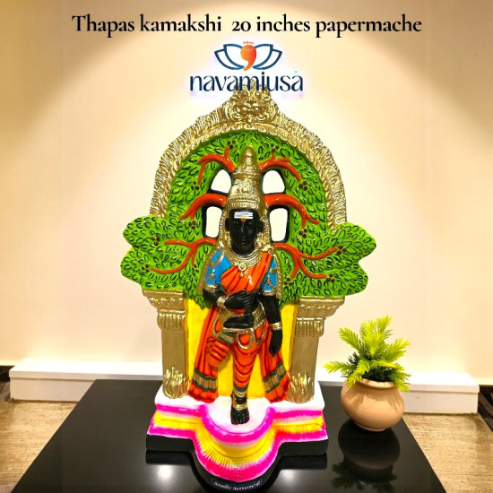 Thapas Kamakshi 20 inches papermache
