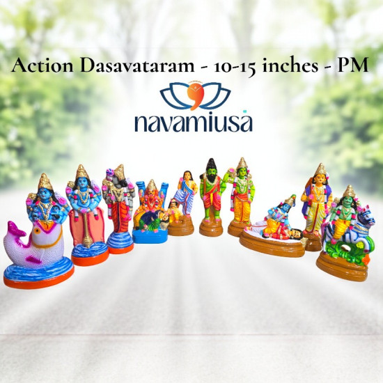 Action Dasavataram - papermache