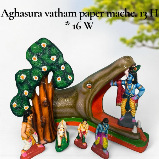 Aghasura Vatham – Paper Mâché Set