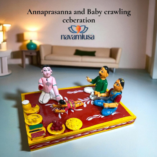 Annaprasanna and Baby Crawling Celebration Set Annaprasanna and Baby Crawling Celebration Set