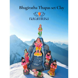 Bhageeratha Thapas (penance) - Clay set 