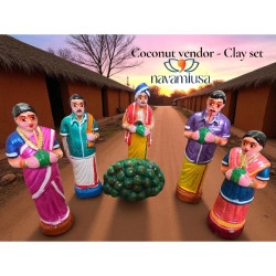 Coconut water vendor set 