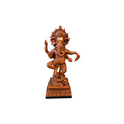 Dancing Ganesha - Wood Finish