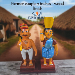 Farmer Couple – 7 inches-kondapalli