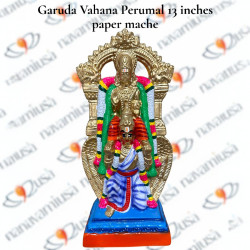 Garuda Vahana Perumal – 13 Inches – Paper Mache