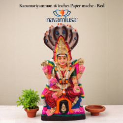 Karumariamman – 16 inches (Papermache) - Available in 2 colors 