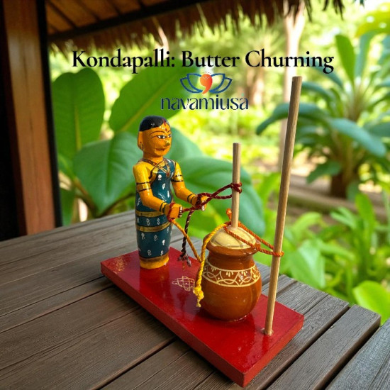Kondapalli – Butter Churning Kondapalli – Butter Churning