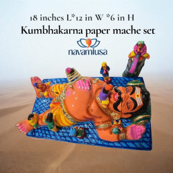 Kumbhakarna Paper Mache Set